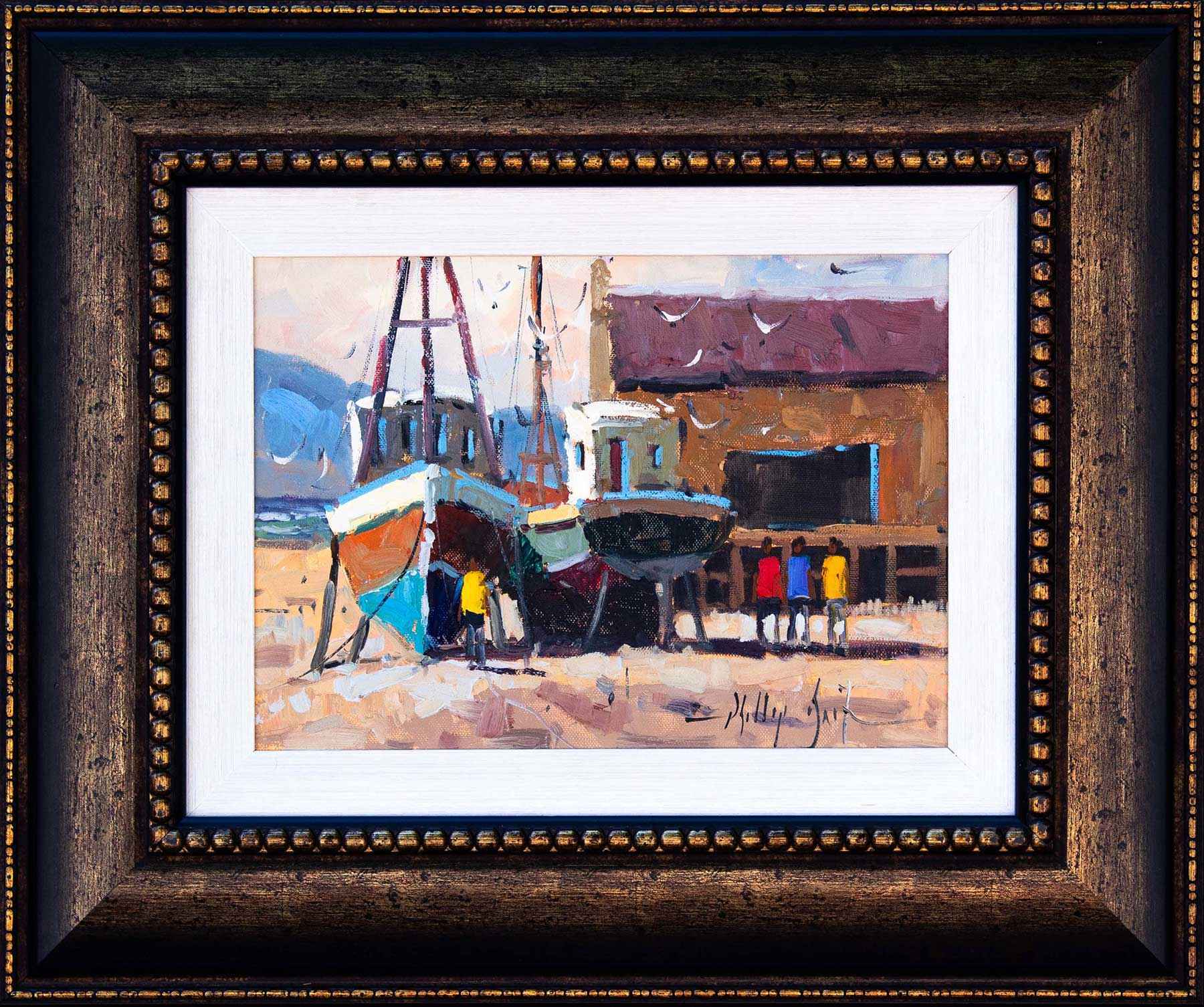 13557-274-2628 Phillip Britz - Harbour Scene_fr