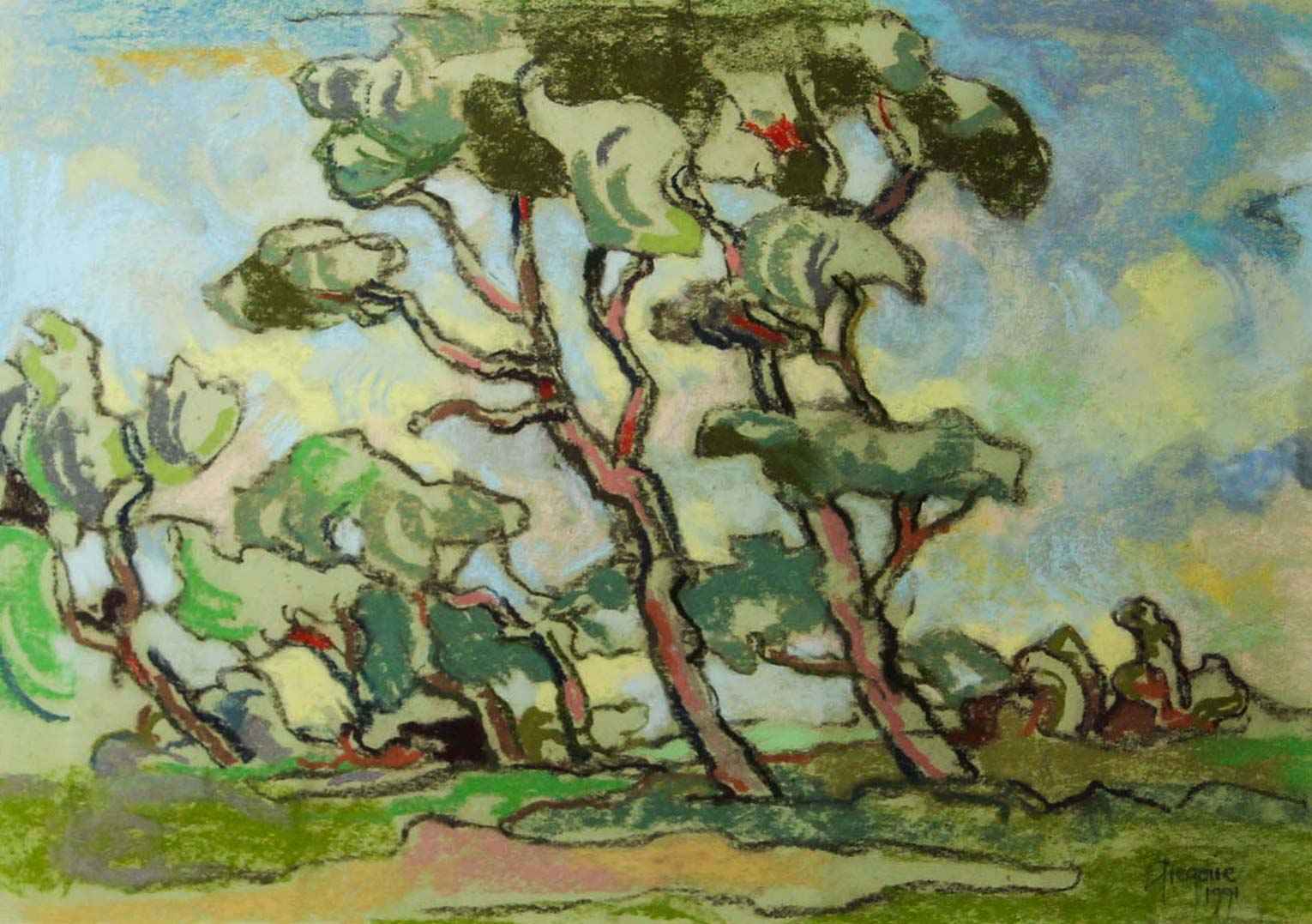 GR01064-460 Gregoire Boonzaier - Trees_cr