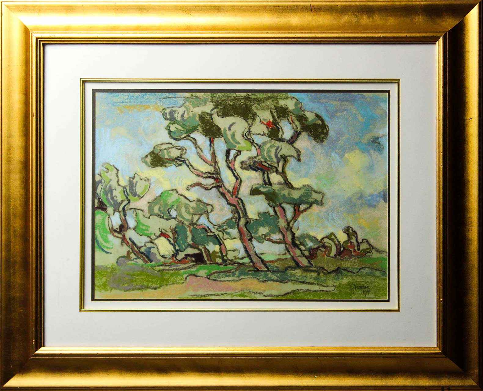 GR01064-460 Gregoire Boonzaier - Trees_fr