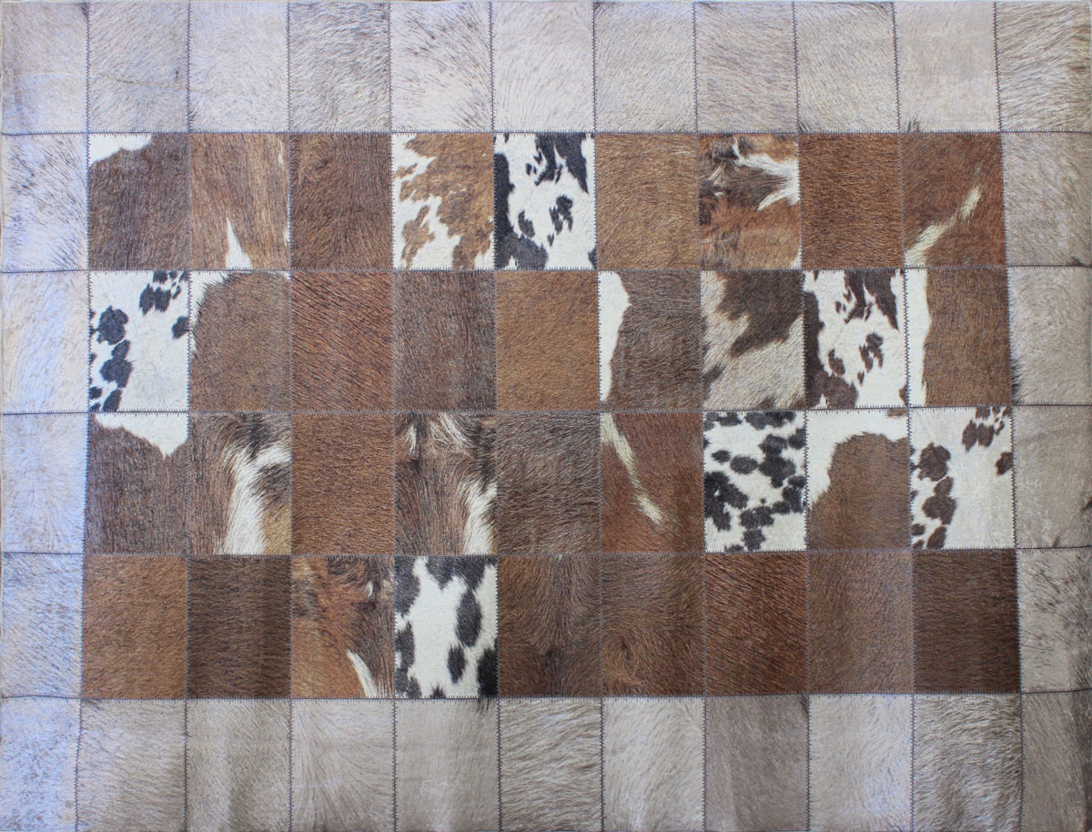 Modern Patchwork Design Rug - Lifestyle Art Gallery